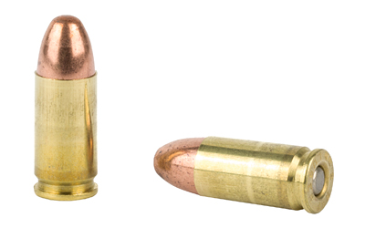 Two bullets, one upright, one on side