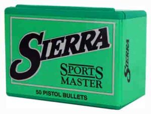 Sierra Sports Master 50 pistol bullets box