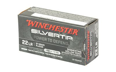 Winchester Silvertip 22 LR ammunition box