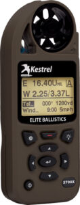 Handheld Kestrel Elite Ballistics weather meter