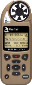 Kestrel Elite Ballistics 5700X handheld weather meter