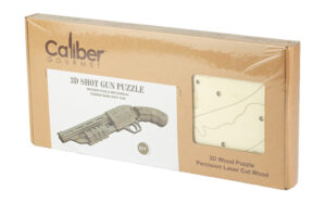 3D wooden shotgun puzzle packaging