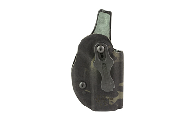 Camouflage gun holster with clip attachment