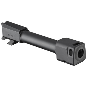 9mm gun barrel for firearm assembly.