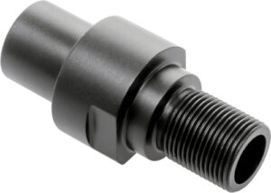 Metal threaded pipe fitting connector