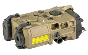 Tactical laser sighting device with multiple controls