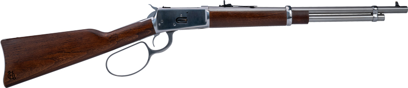 HERITAGE R92 45LC LEVER - 18" BBL. STAINLESS HARDWOOD