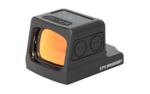 Compact reflex sight with solar panel top