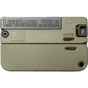 Lifecard .22LR compact folding firearm