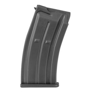 Rifle magazine clip isolated on white background.