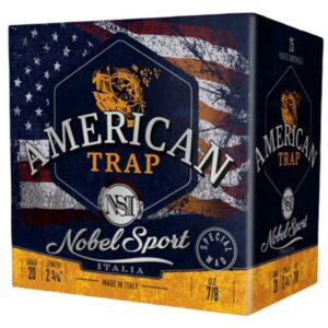 American Trap shotgun shells box packaging