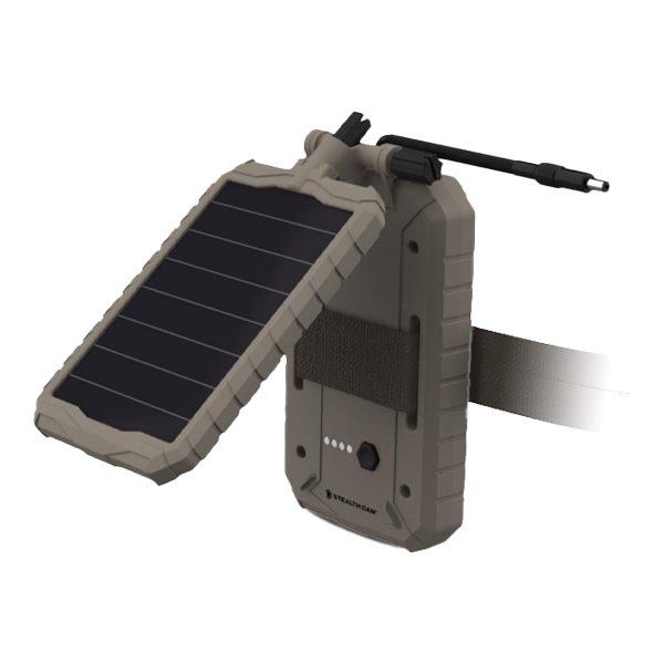 Portable solar charger with rugged design