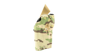 Camouflage tactical holster for secure weapon carry