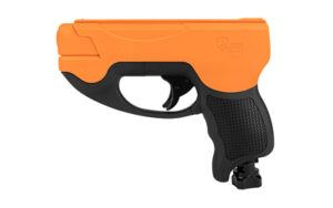 Bright orange non-lethal self-defense device