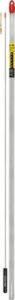 Telescoping measuring rod with red cap and labels.