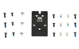 Camera mounting plate with screws