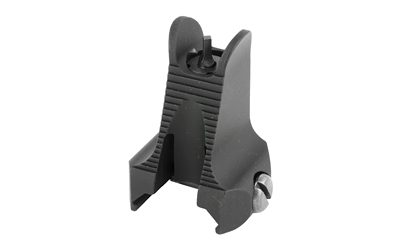 Rifle front sight, black metal, tactical accessory