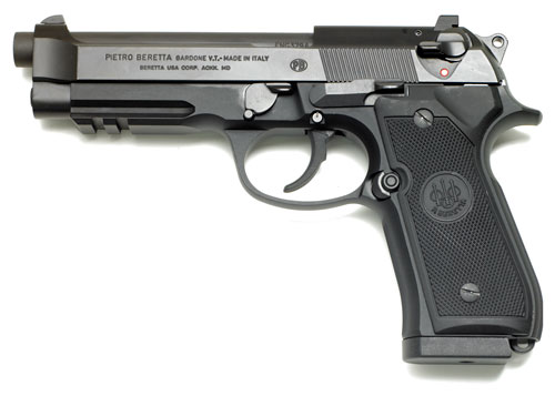BERETTA 96A1 40SW 4.9" FS 12RD - BLUED MATTE BLACK POLY