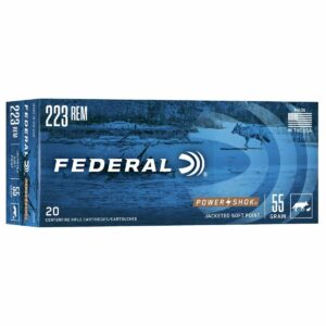 Federal Power-Shok .223 Remington ammunition box