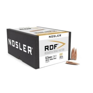 Nosler RDF 6.5mm bullets box