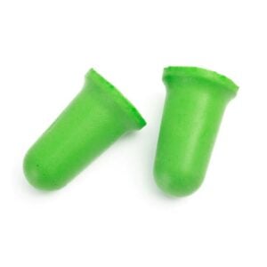 Green earplugs for noise reduction