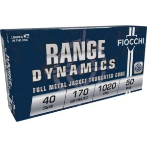 Range Dynamics 40 S&W ammo box