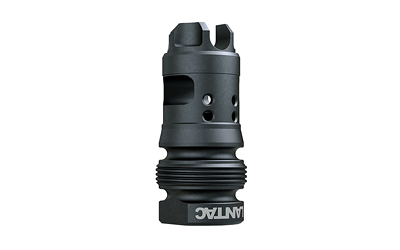 Black Lantac muzzle brake firearm attachment