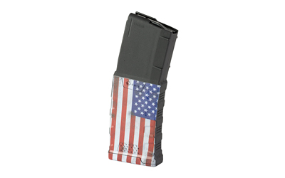 Rifle magazine with American flag design