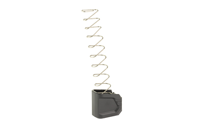 Extended magazine spring and base pad.