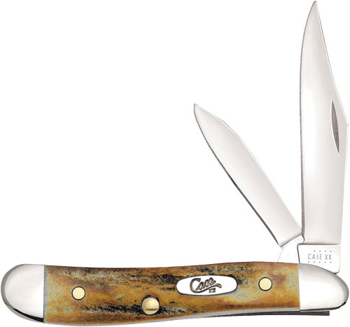 CASE KNIVES GENUINE STAG - PEANUT
