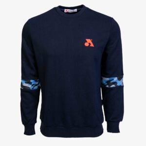 Arsenal XX-Large Blue Cotton-Poly Standard Fit Flex Pullover Sweater