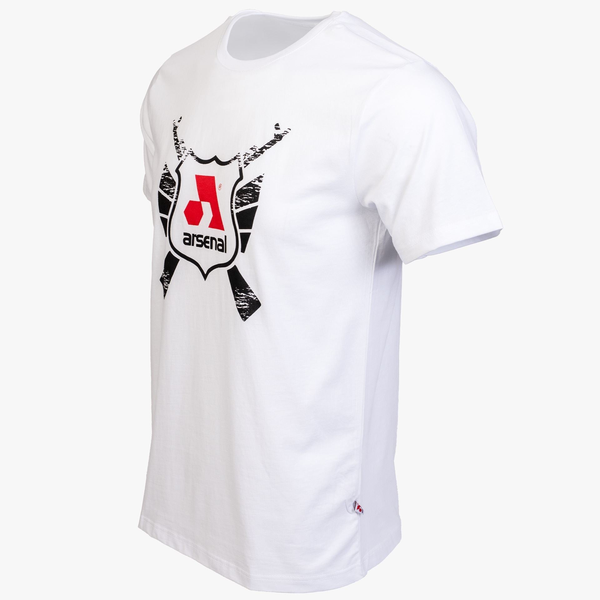 Arsenal X-Large White Cotton Relaxed Fit Classic T-Shirt - Image 2