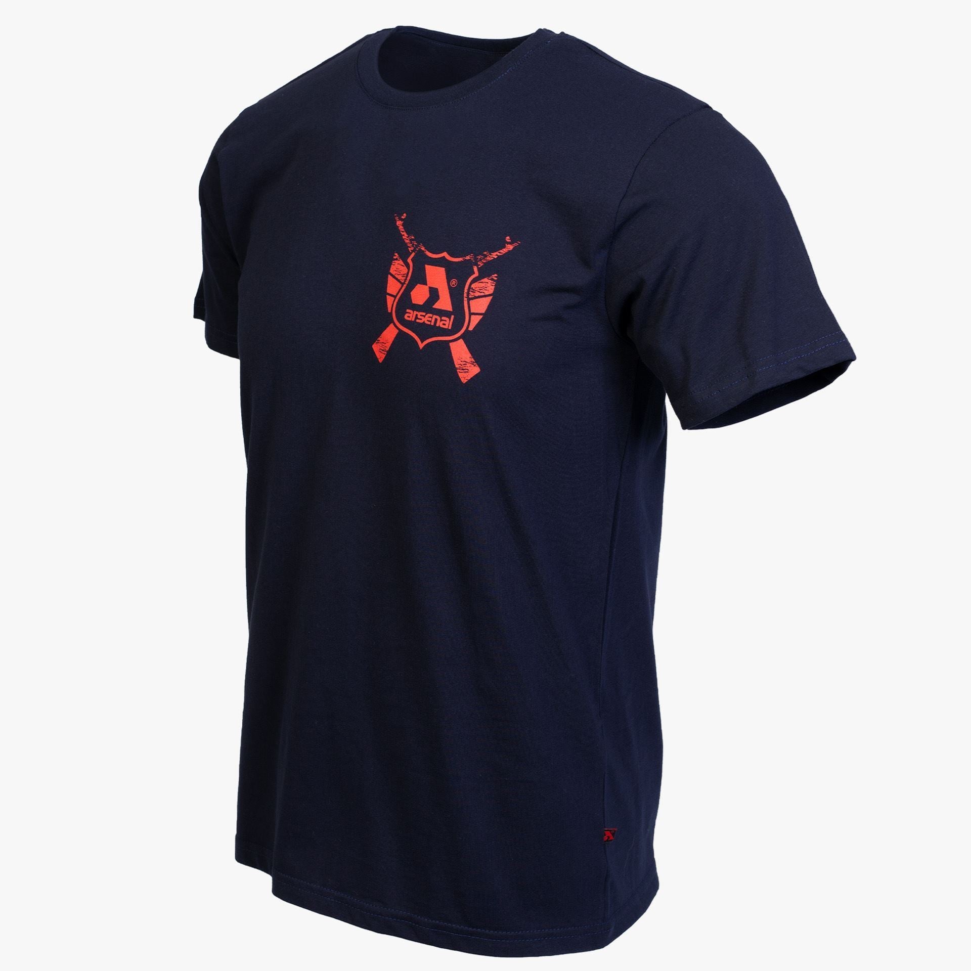 Arsenal Small Blue Cotton Relaxed Fit Classic T-Shirt - Image 2