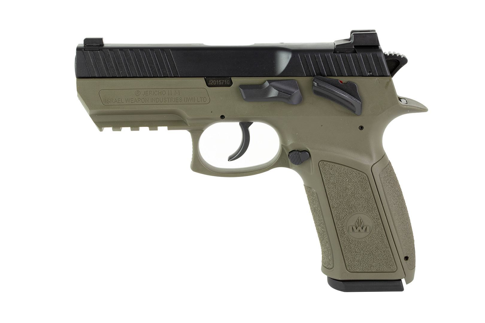 IWI Jericho 941 Mid Size Enhanced Pistol - OD Green |9mm | 3.8 Barrel