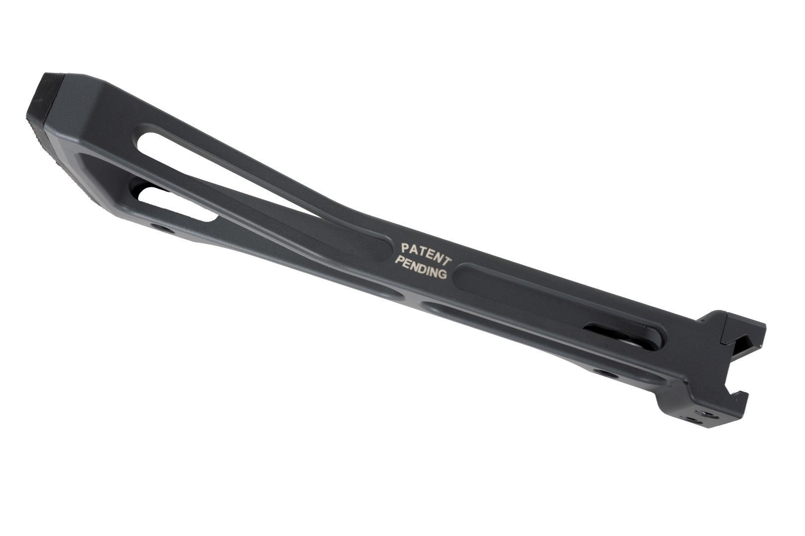Arsenal CNC Machined Aluminum Tactical Buttstock Assembly 1913 Picatinny Attachment Gray - Image 3