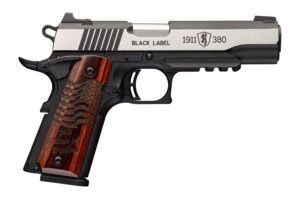 BROWNING 1911-380 BLACK LABEL - MED PRO 380ACP 4.25" RAIL 250