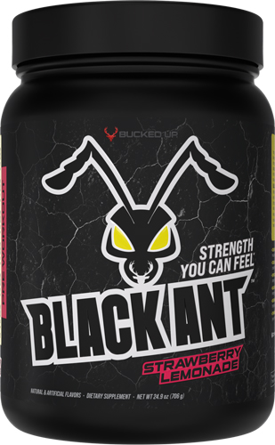 BUCKED UP BLACK ANT PREWORKOUT - STRAWBERRY LEMONADE 20 SERVING