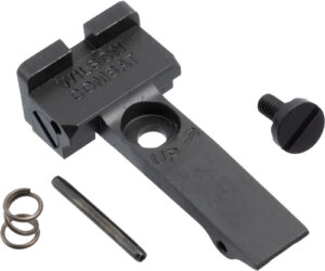 Wilson Combat Rear Sight for Colt 2020 Python/Anaconda Adjustable Serrated Blade Black with Square Notch
