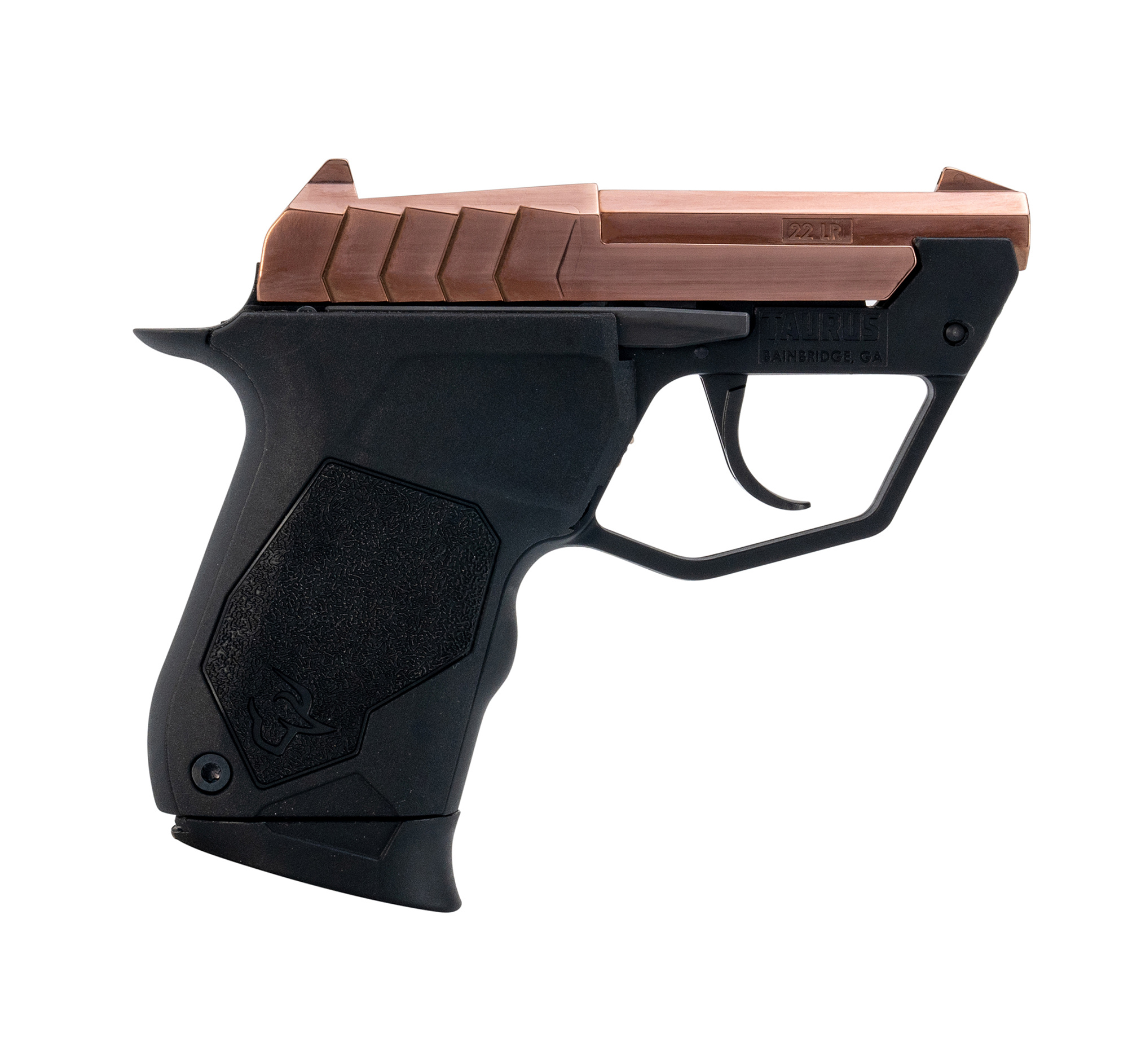 Taurus 22 TUC Handgun .22 LR 9rd Magazine 2.5" Barrel Black/Rose Gold PVD