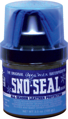 ATSKO SNO-SEAL BEESWAX LEATHER - WATERPROOFING W/APPLICATOR 4OZ