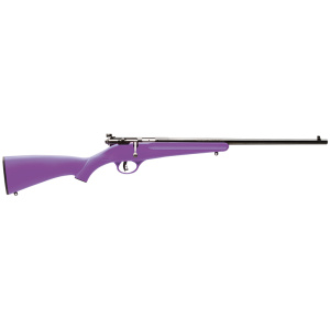 Savage Rascal Single Shot Rifle .22LR 1rd Capacity 16.125" Barrel Purple Stock
