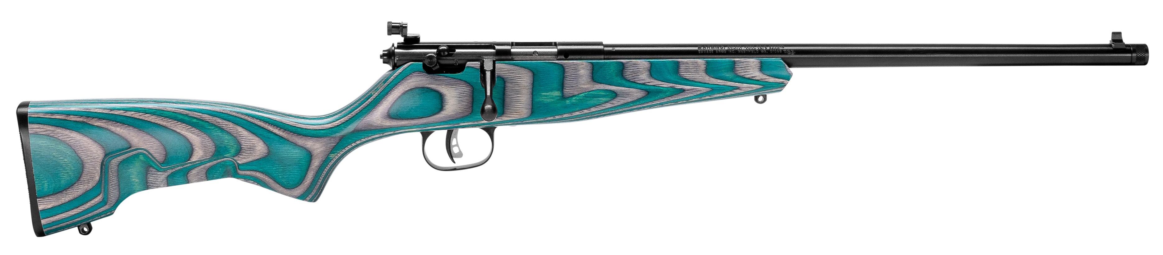 SAVAGE RASCAL YOUTH SINGLESHOT - 22LR MINIMALIST TEAL/GRAY