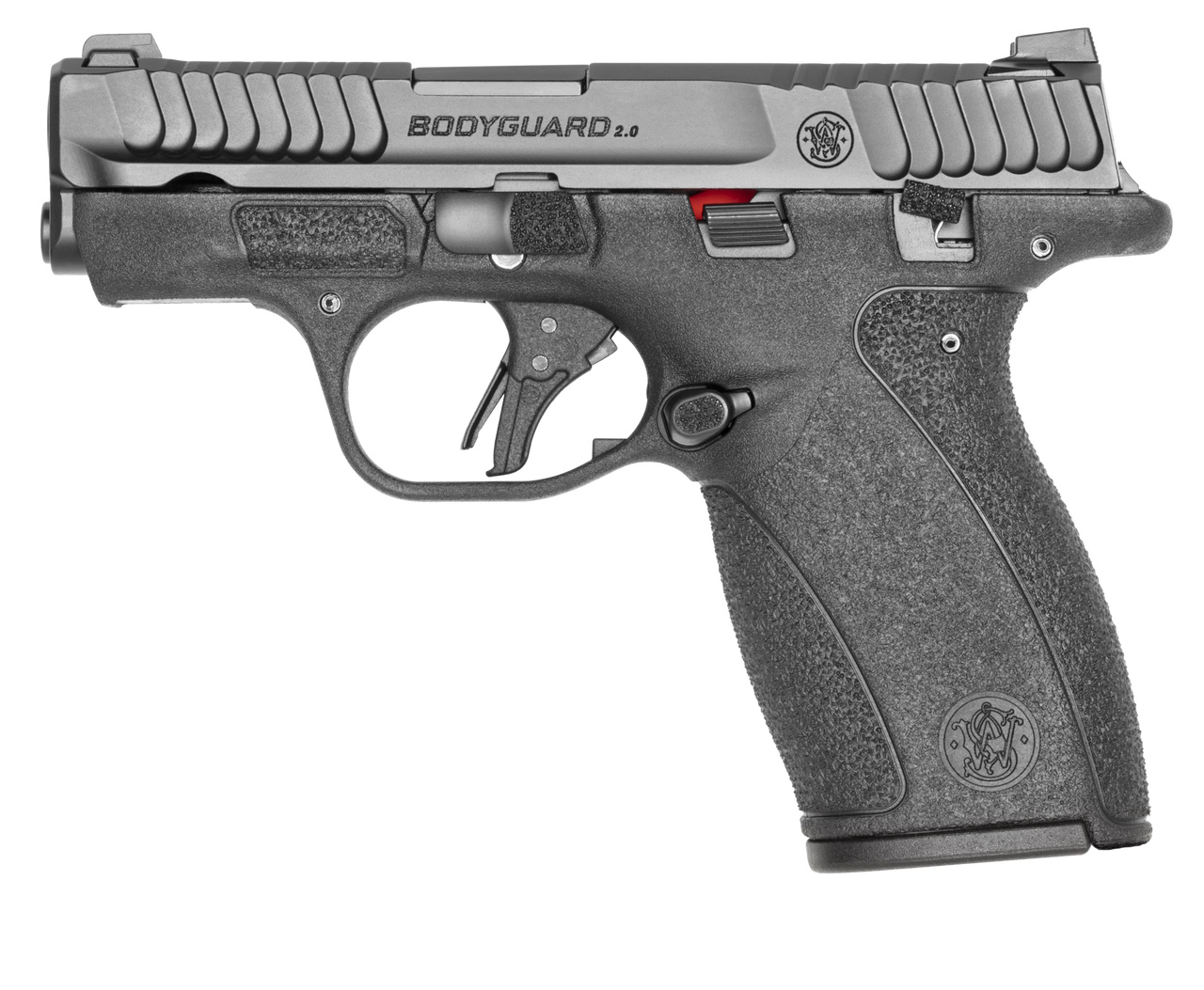 Smith & Wesson M&P Bodyguard 2.0 Handgun .380 Auto 10rd(2) Magazines 2.75" Barrel Black Thumb Safety