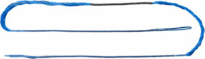 Blue steel cable sling with loops