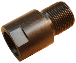 Banish 5893 Thread Adapter for AK Firearms M14x1LH to 5/8X24 with Detent