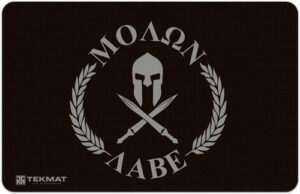 TEKMAT ARMORERS BENCH MAT - 11"x17" MOLON LABE FLAG