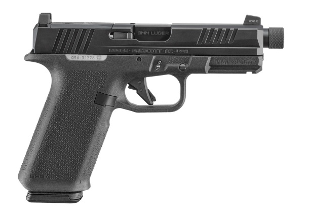 Ruger RXM Handgun 9mm Luger 17rd Magazines (2) 4.5" 1/2x28 Threaded Barrel Black OR