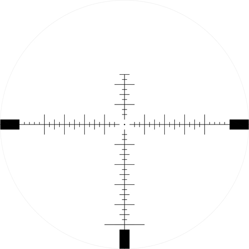 Riton X1 Conquer Rifle Scope 6-24x50 1" SFP R3 Non-Illum - Black - Image 2