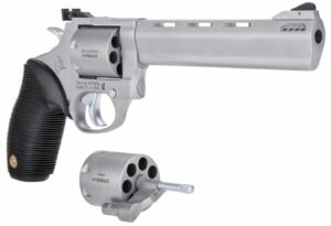 TAURUS 692 38/357/9MM 6.5" ADJ - 7-SHOT PORTED SS RIBBER