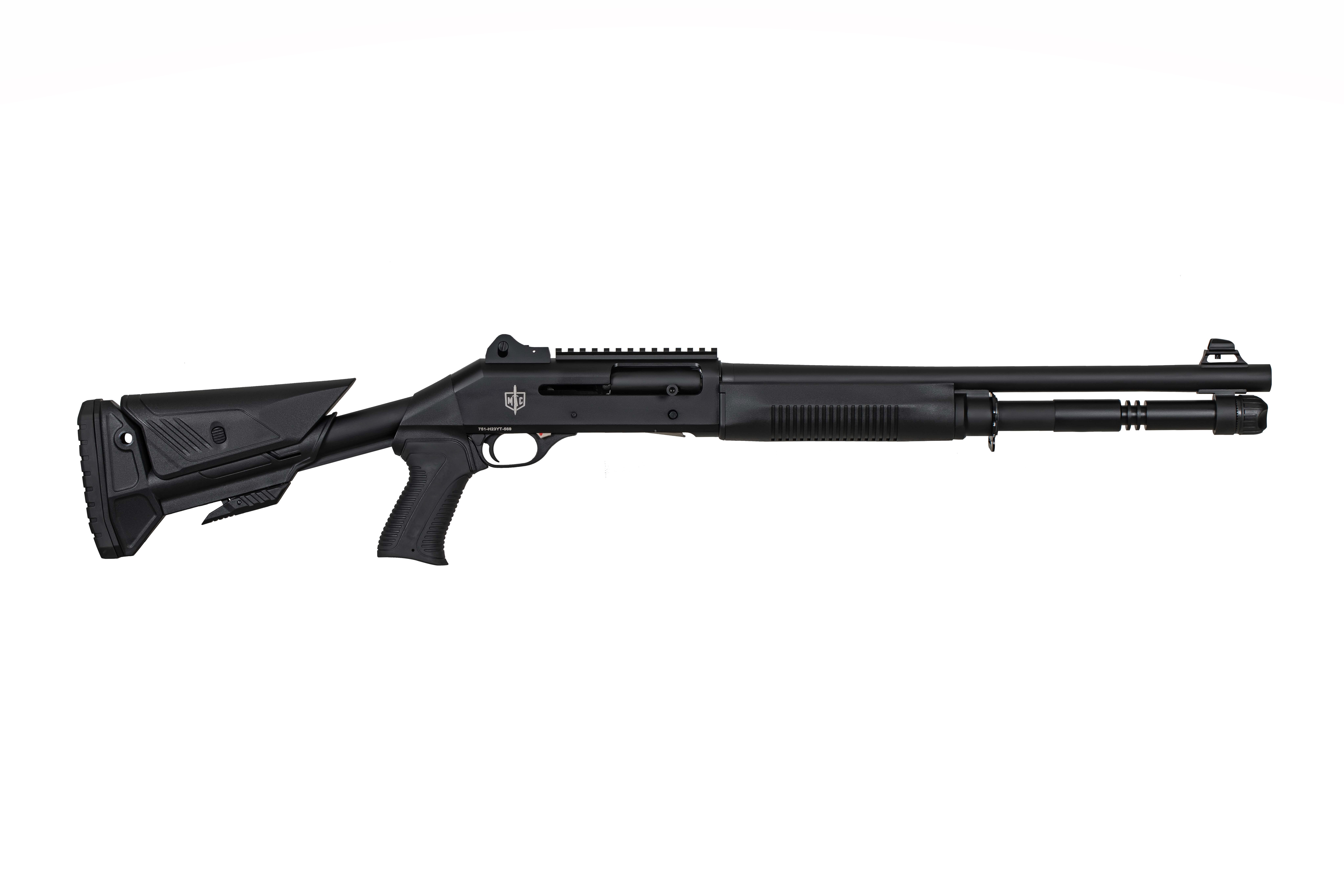 SDS Imports MAC 1014 Breacher Shotgun 12 ga 3" Chamber 5rd Magazine 18.5" Barrel Black